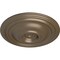 Ekena Millwork Traditional Ceiling Medallion (Fits Canopies up to 4"), Hnd-Painted Warm Silver, 14 3/4"OD x 1 3/4"P CM14TRWSS - alternate 2